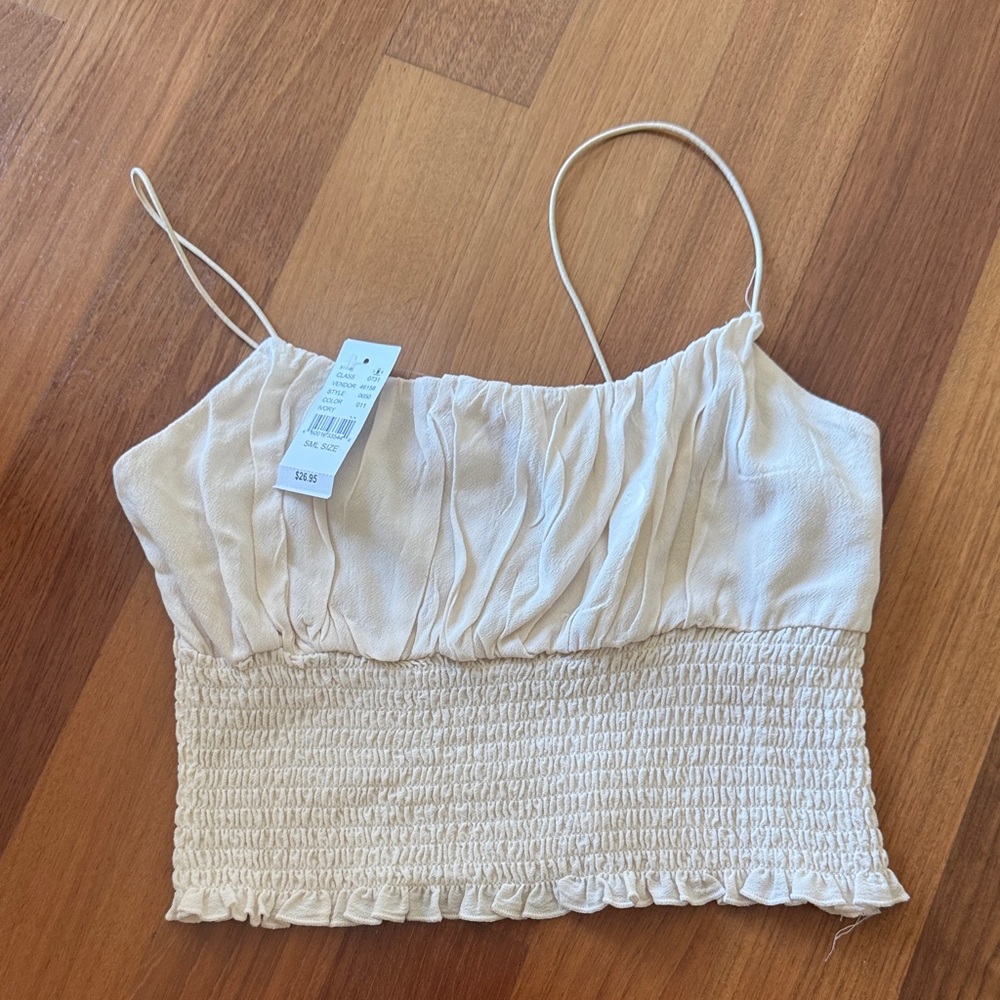 Pacsun Cream Women's Top